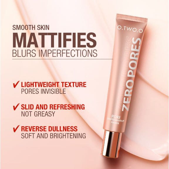 O.TWO.O Makeup Base Cream Invisible Pore Soft Focus Makeup Primer