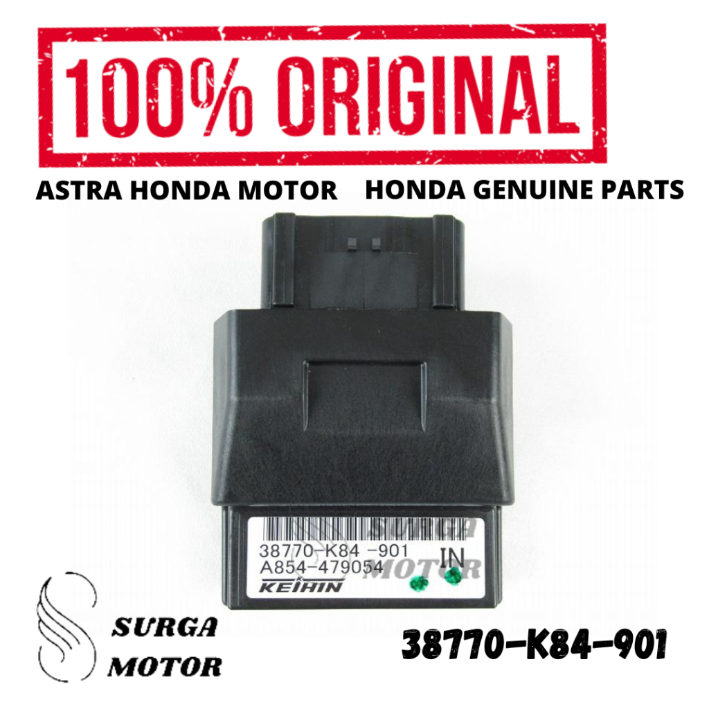 Unit Comp CDI ECU ECM PGM FI Honda CRF 150L Original AHM 38770-K84-901 K84  Engine Control Unit CRF1