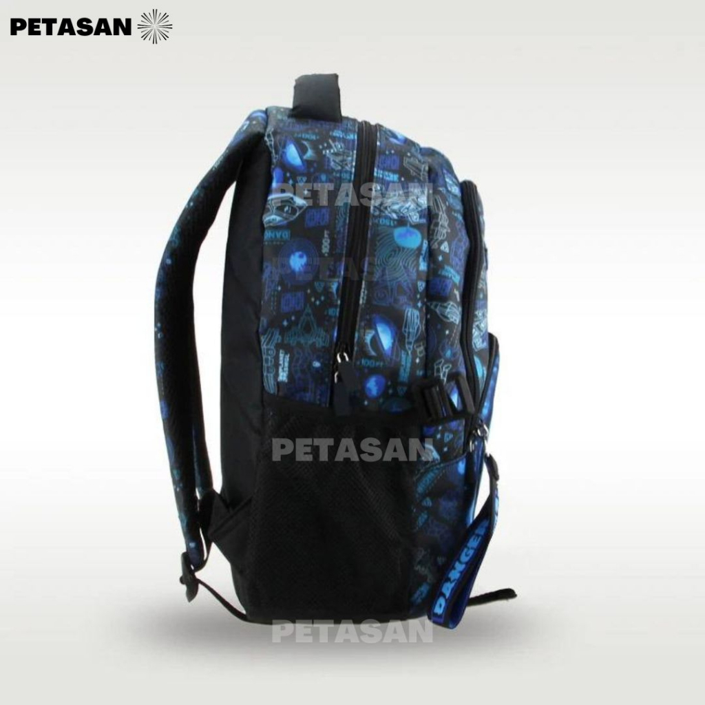 PTS - Tas Ransel Sekolah Anak Laki Laki SD - Space Kids School Backpack - Ransel Luar Angkasa -  Ransel Astronout