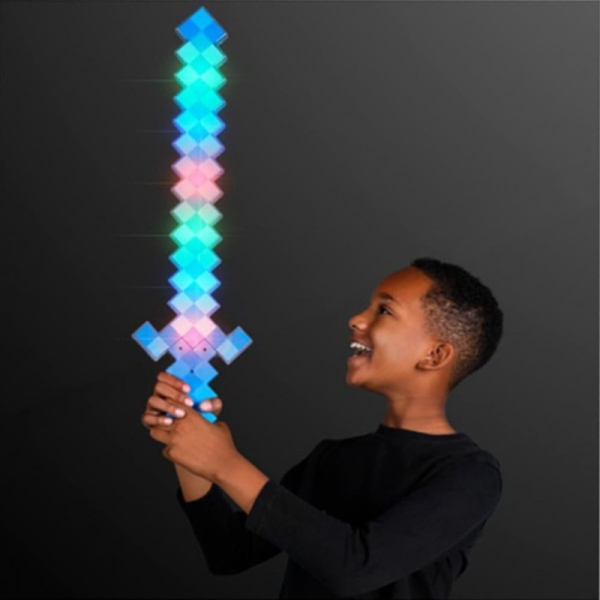 

Dijual Pedang Minecraft LED Diamond Sword Murah Meriah - Biru Muda Diskon