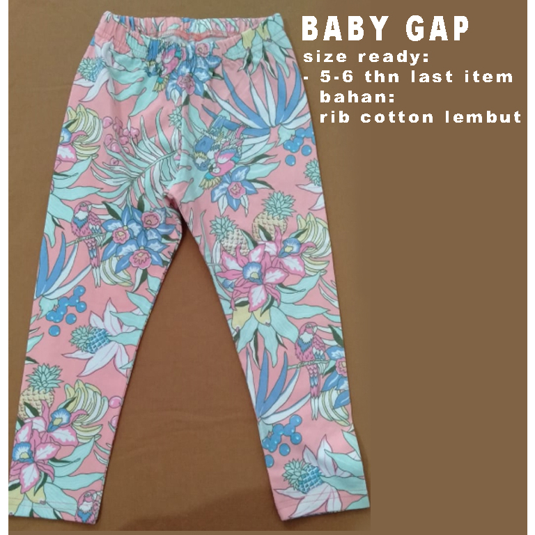 Leggings Anak Baby GAP Branded sisa export