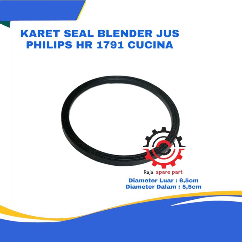 KARET SEAL BLENDER PHILIPS JUS HR 1791