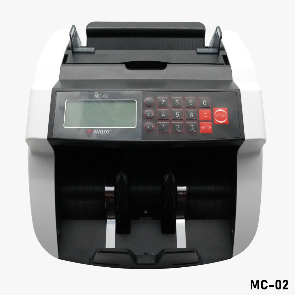 Mesin Penghitung Uang Iware MC 02 Bill Money Counter MC-02 Free External Display Garansi Resmi