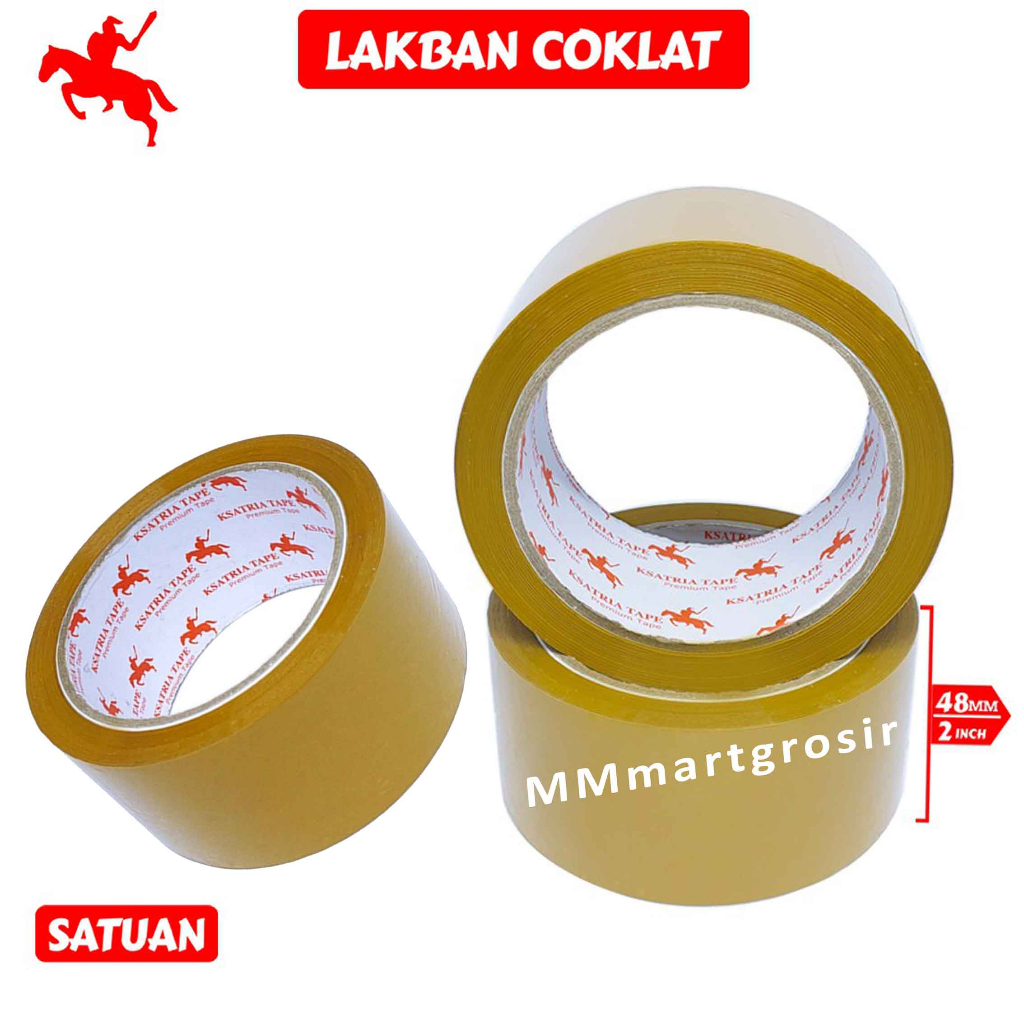 Ksatria Tape / Lakban / Lakban Opp Tape / Solatip / Perekat