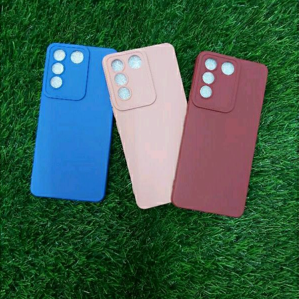 Case Pro Camera For Vivo V27E  Soft Matte Protector