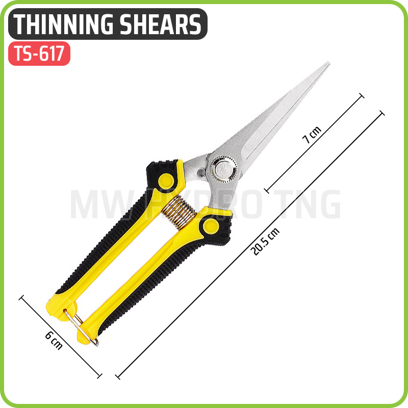 Gardening Thinning Shears TS-617, Gunting Daun Bunga Buah Tanaman Pot