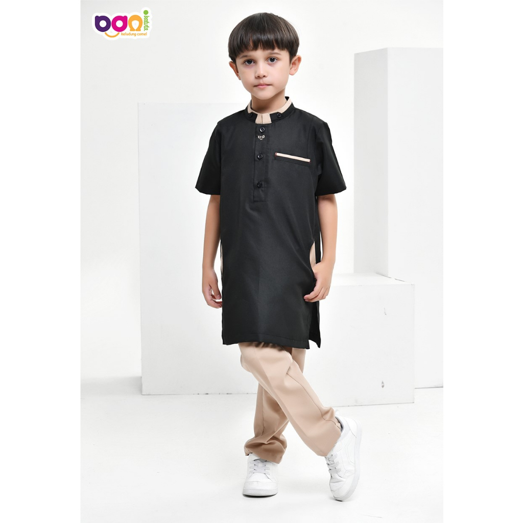 ST JUKID FIRHAN PDK/KEMKID RABBANI/JUBAH KOKO ANAK/BAJU KOKO ANAK RABBANI/PAKAIAN MUSLIM ANAK
