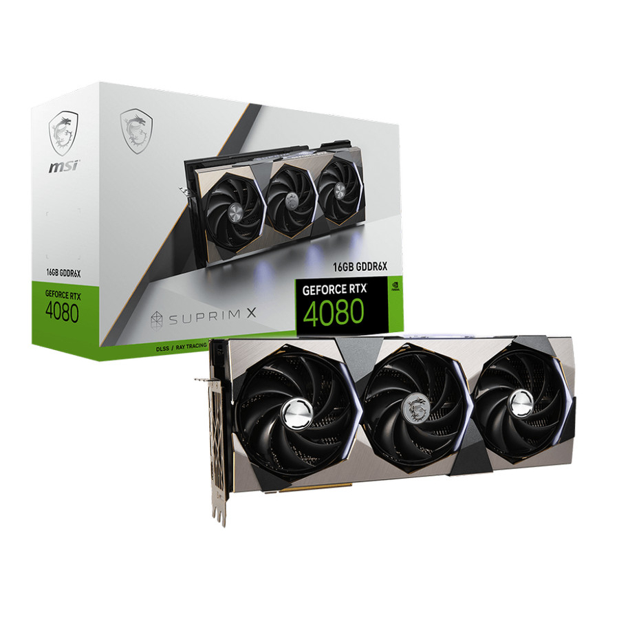 MSI Nvidia GeForce RTX 4080 Suprim X 16G
