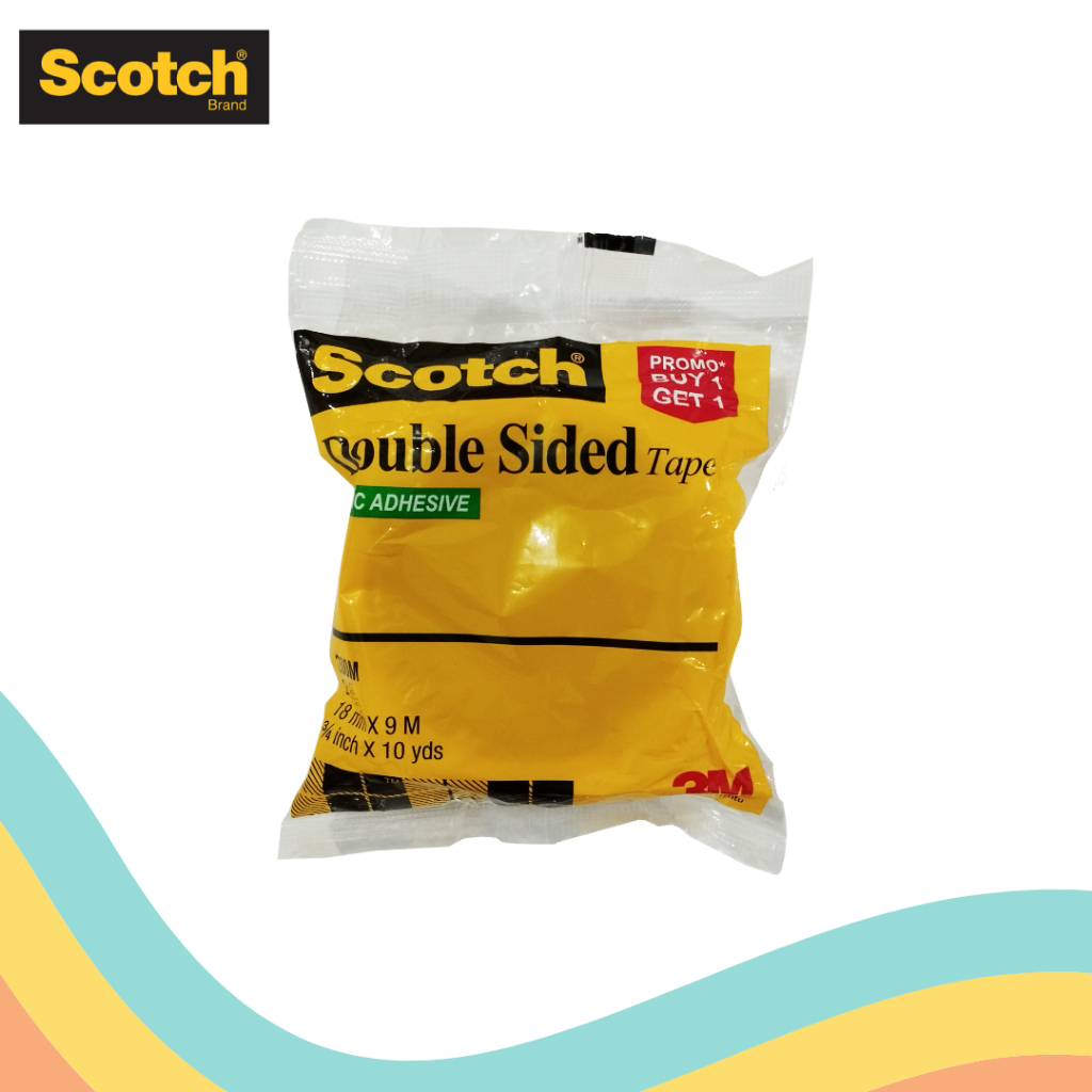 

DOUBLE TAPE SCOTCH 18 MM (1 PCS)