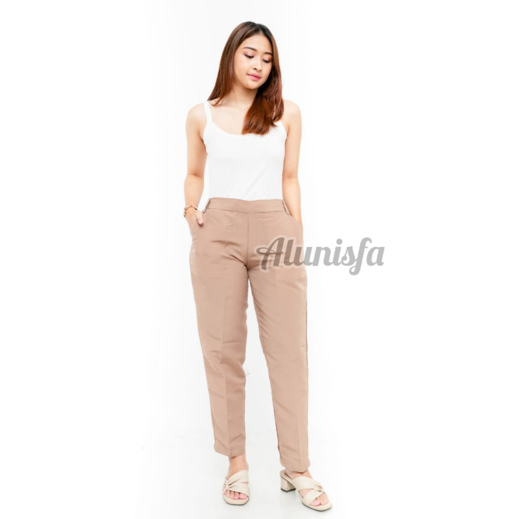 BAGGY PANTS KATUN STREET CELANA KERJA CELANA KANTOR