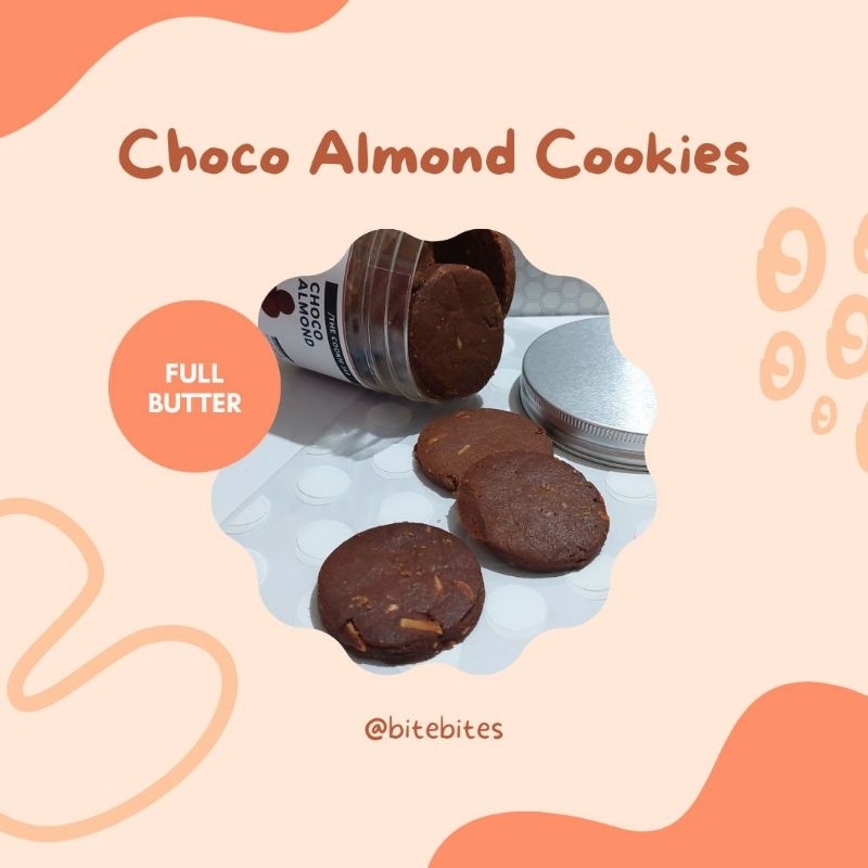 

Choco Almond Butter Cookies