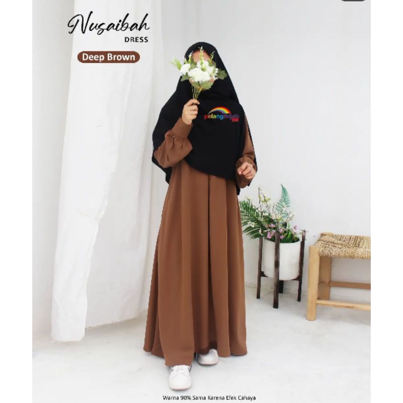 NUSAIBAH DRESS (size S) by pelangi hijab