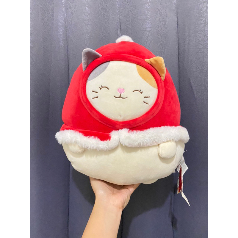 Boneka Karakter Kucing Hoodie Lucu size 32x38cm original / Boneka Kucing Miniso / Boneka Karakter Kucing lucu / Boneka Kucing Kostum