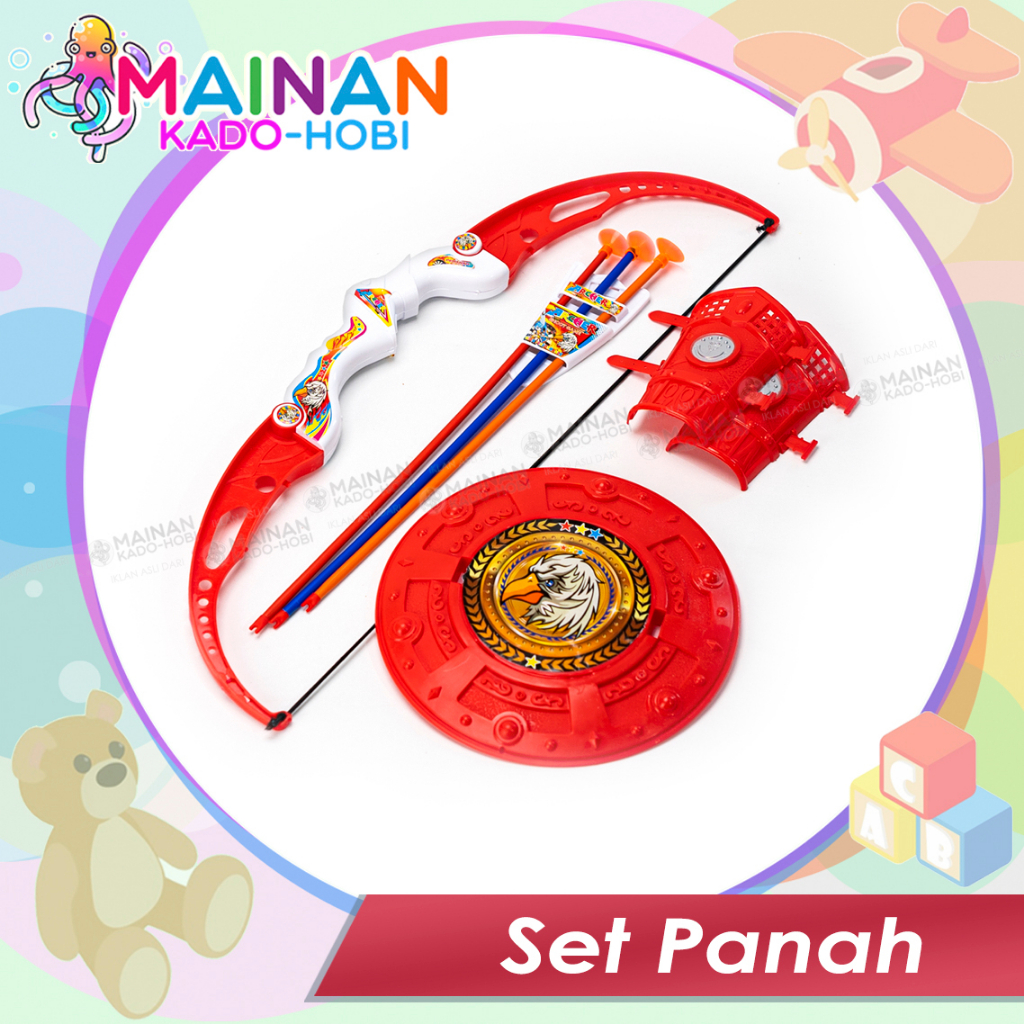 SET KADO ULANG TAHUN MAINAN PERAN ANAK LAKI ARHCERY BUSUR PANAH
