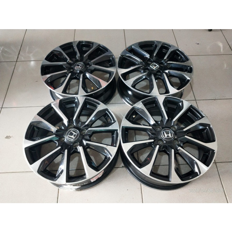 Velg Mobil Bekas Ring 16 REPLIKA JAZZ RS R16X6 Lubang 4 ET53