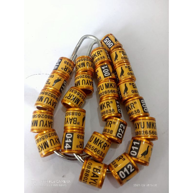 RING BURUNG MERPATI, MURAI, KACER,KENARI DLL