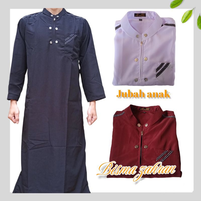gamis jubah anak laki laki remaja/tanggung usia 1 2 3 4 5 6 7 8 9 10 11 12 13 14 tahun 01