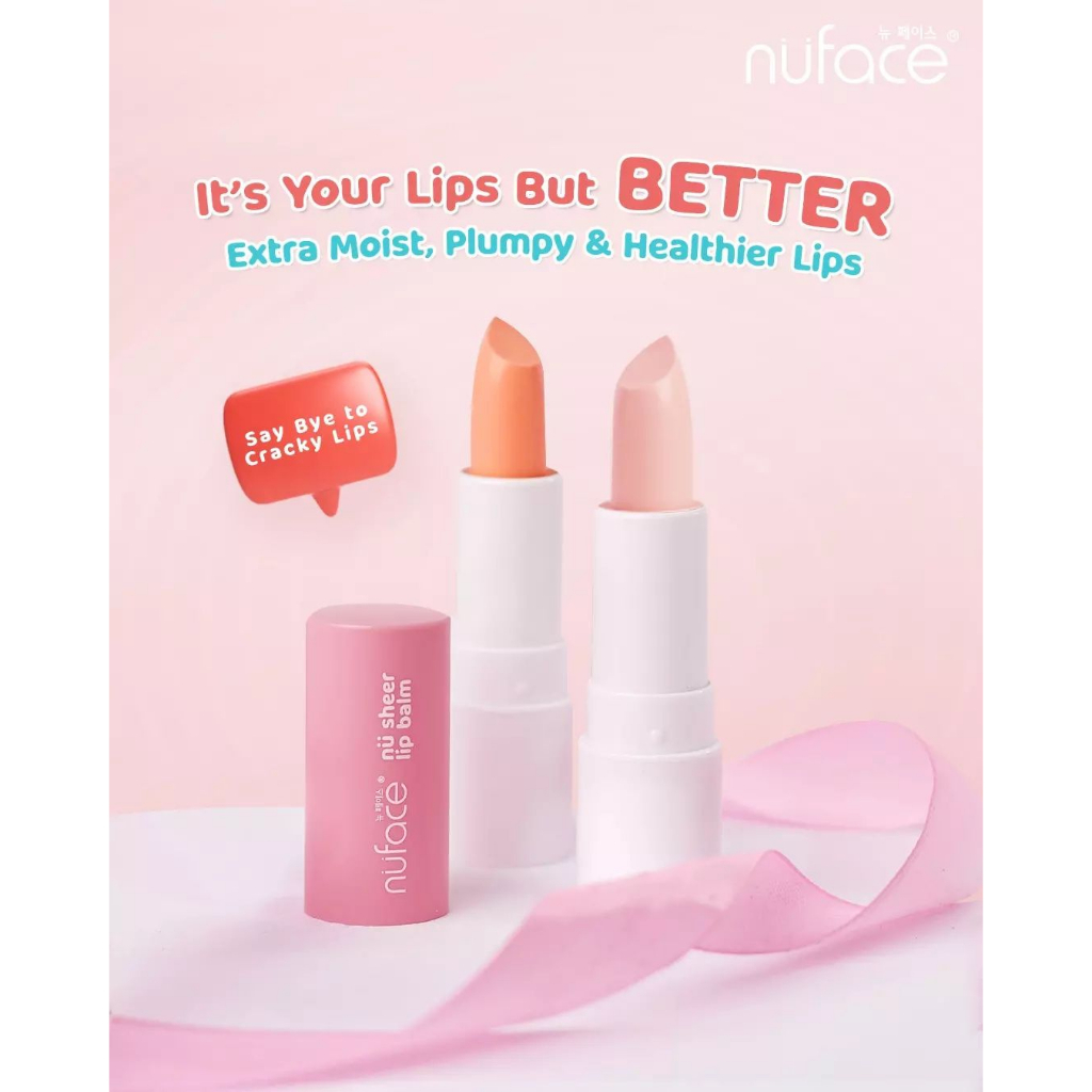 ⭐BAGUS⭐ NUFACE Sheer Lip Balm