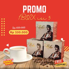 

PROMO KOPI HERBAL RUBE PERKOTAK ISI 5