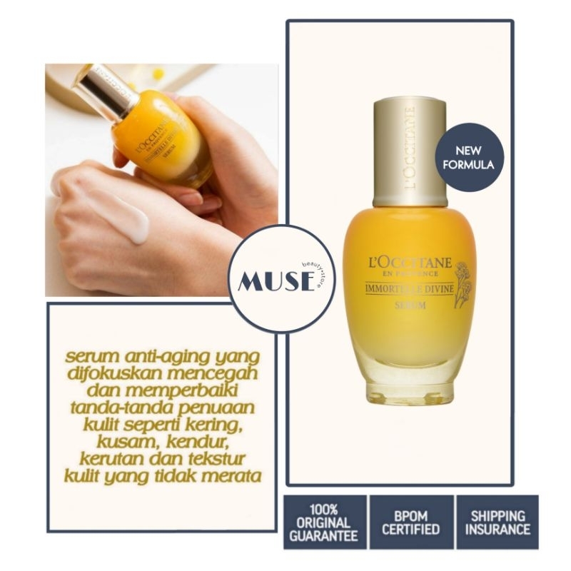 [ New Formula ] Loccitane Immortelle Divine Extract Serum 1ml