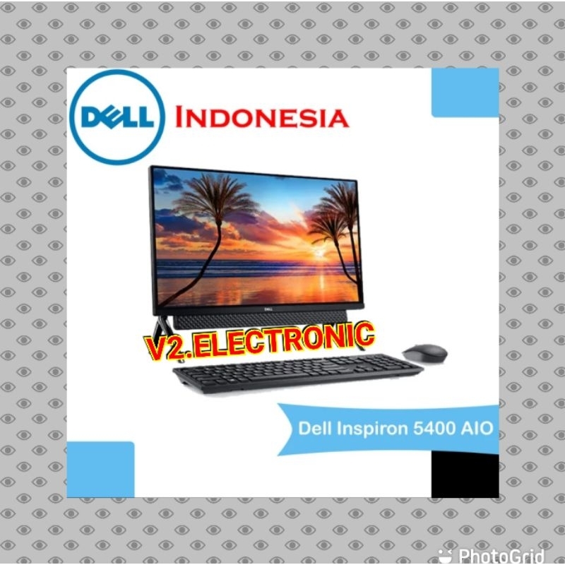 PC AIO Dell Inspiron 5400 Intel Core i7-1165G7 2GB MX330 RAM 8GB SSD 256GB + HDD 1TB Windows 11