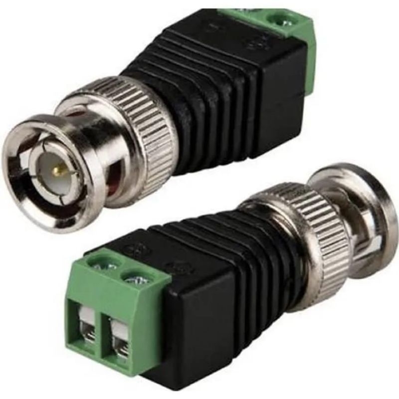 Konektor jack bnc to dc terminal baut