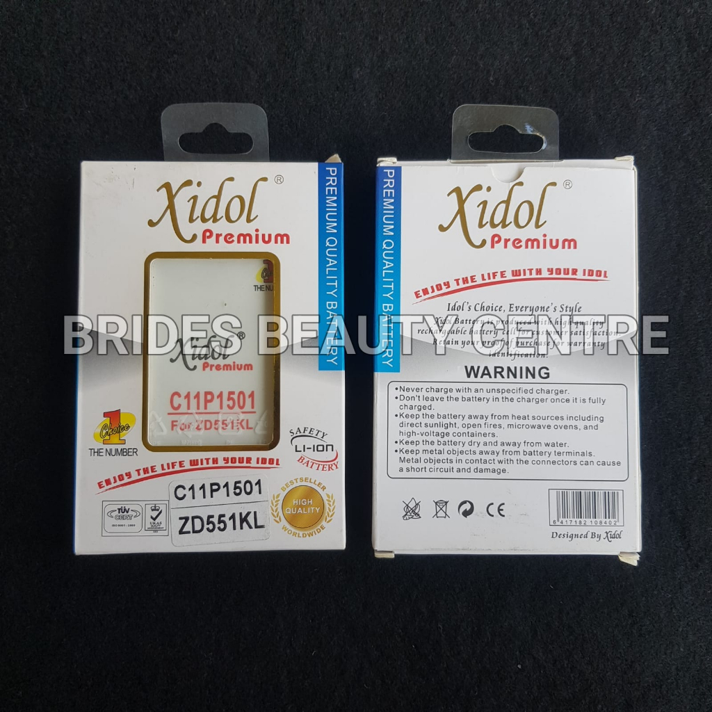 BATERAI IDOL XIDOL ASUS ZENFONE SELFIE ZD551KL 2 LASER ZE601 ZE550 C11P1501 BATTERY PREMIUM MURAH BA