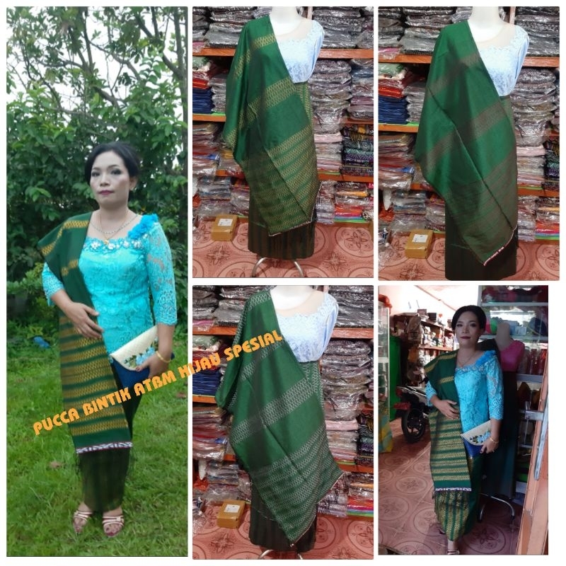 Pucca Bintik Songket ATBM Toba Edisi Hijau