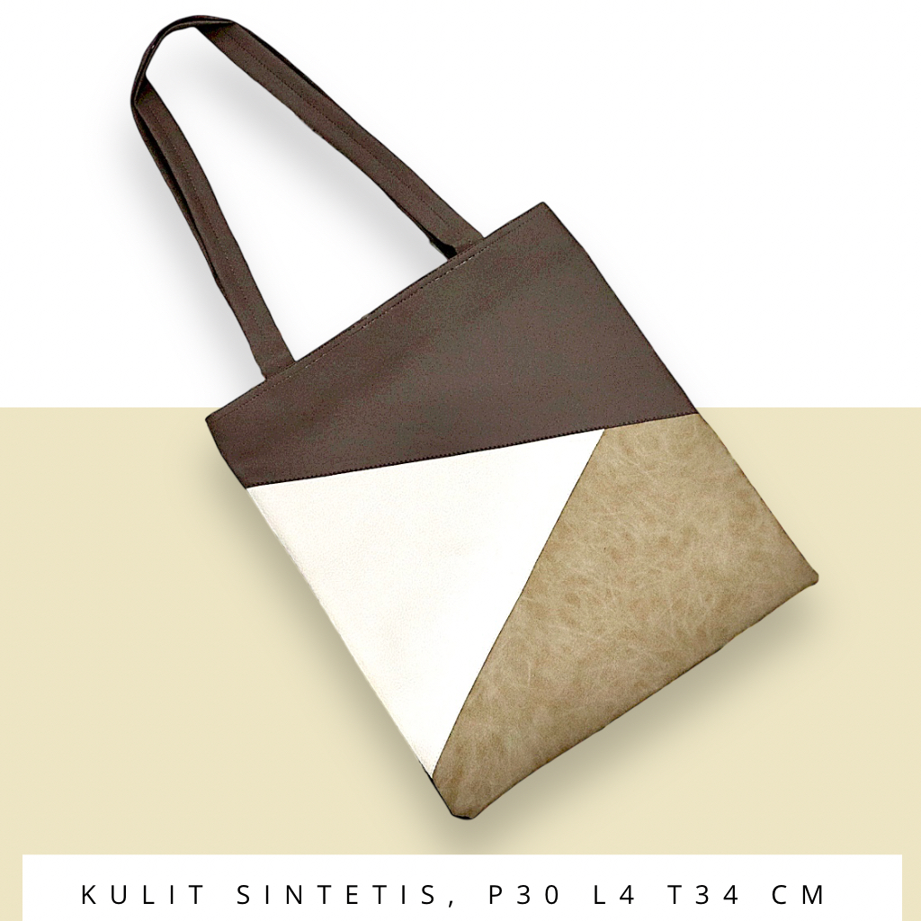 COD TOTEBAG WARNA COKLAT / TOTEBAG BROWN / TOTE BAG TULISAN / Tas Kanvas Murah Produk Lokal Semarang