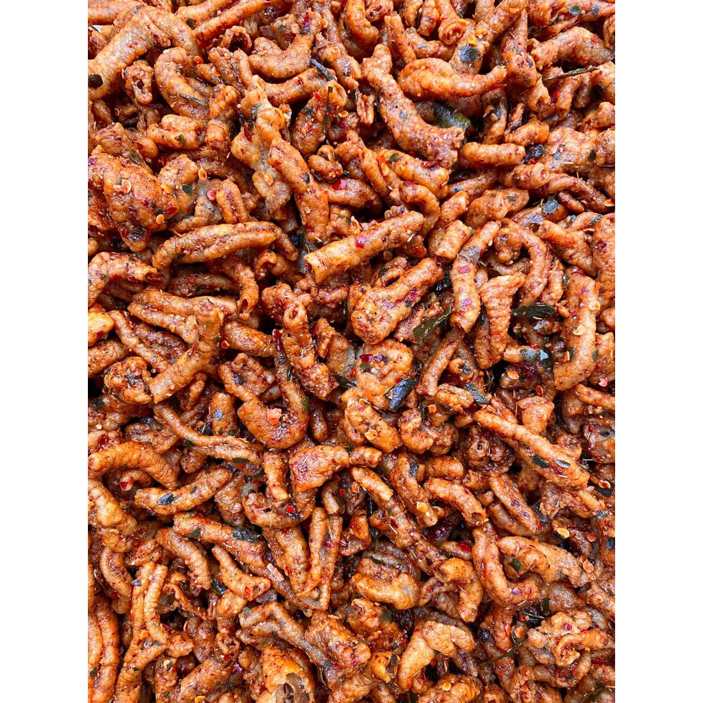 

Keripik Usus Pedas Daun Jeruk 250gr