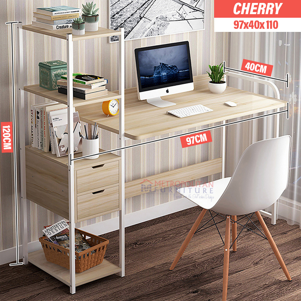 Meja Kerja Belajar Mee Do Laptop Minimalis Study Table Desk