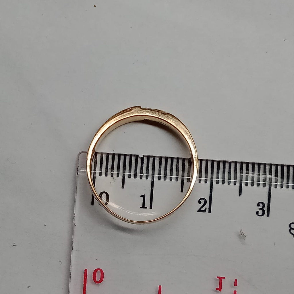 Cincin Emas 17K - 2.75 Gr Kadar 750 - 4788