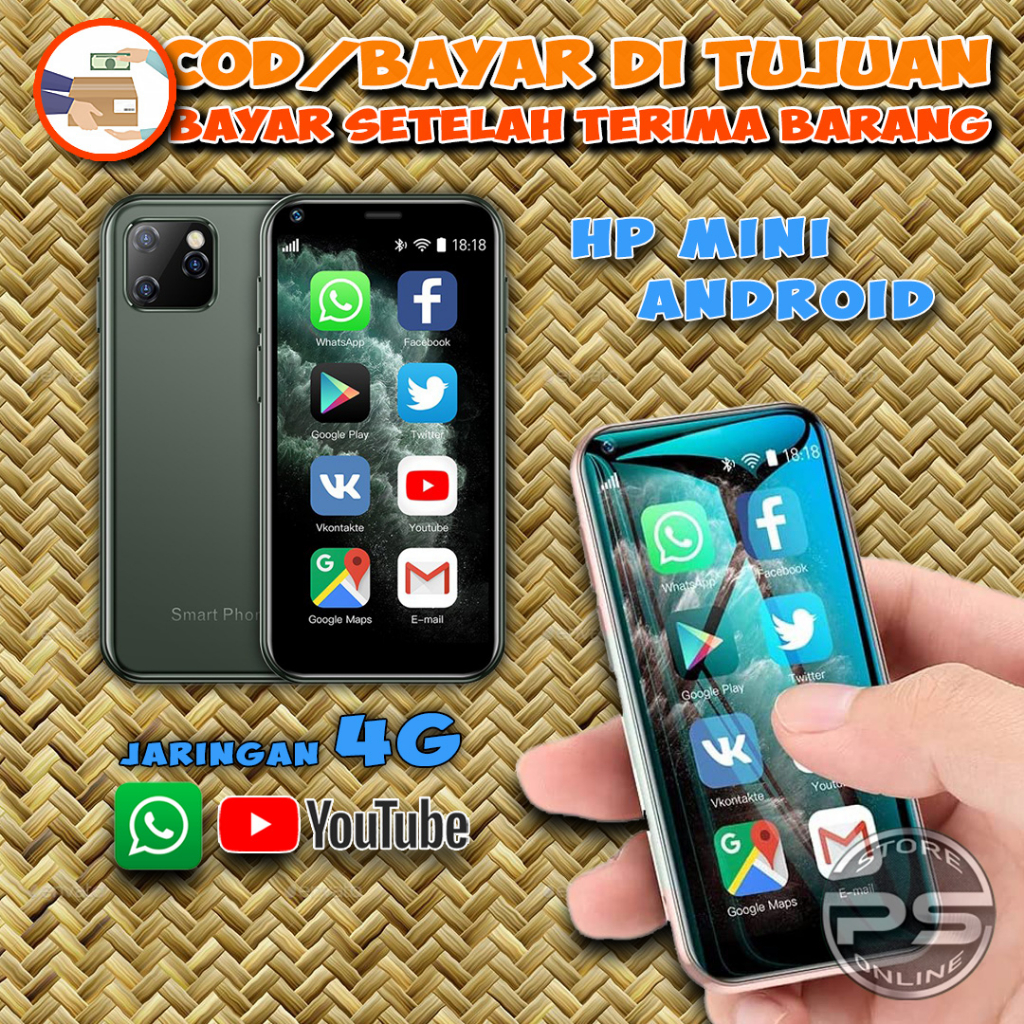 Soyes XS12 - Super Mini - Android - 4G LTE - Dual Sim