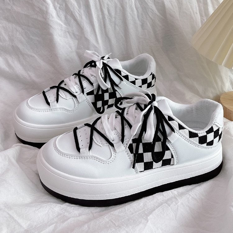 Free BOX Sepatu Sneaker Putih Wanita Import Premium Quality Sepatu Olahraga Sepatu Wanita Sneakers Wanita Model Korea Import Premium Quality B62