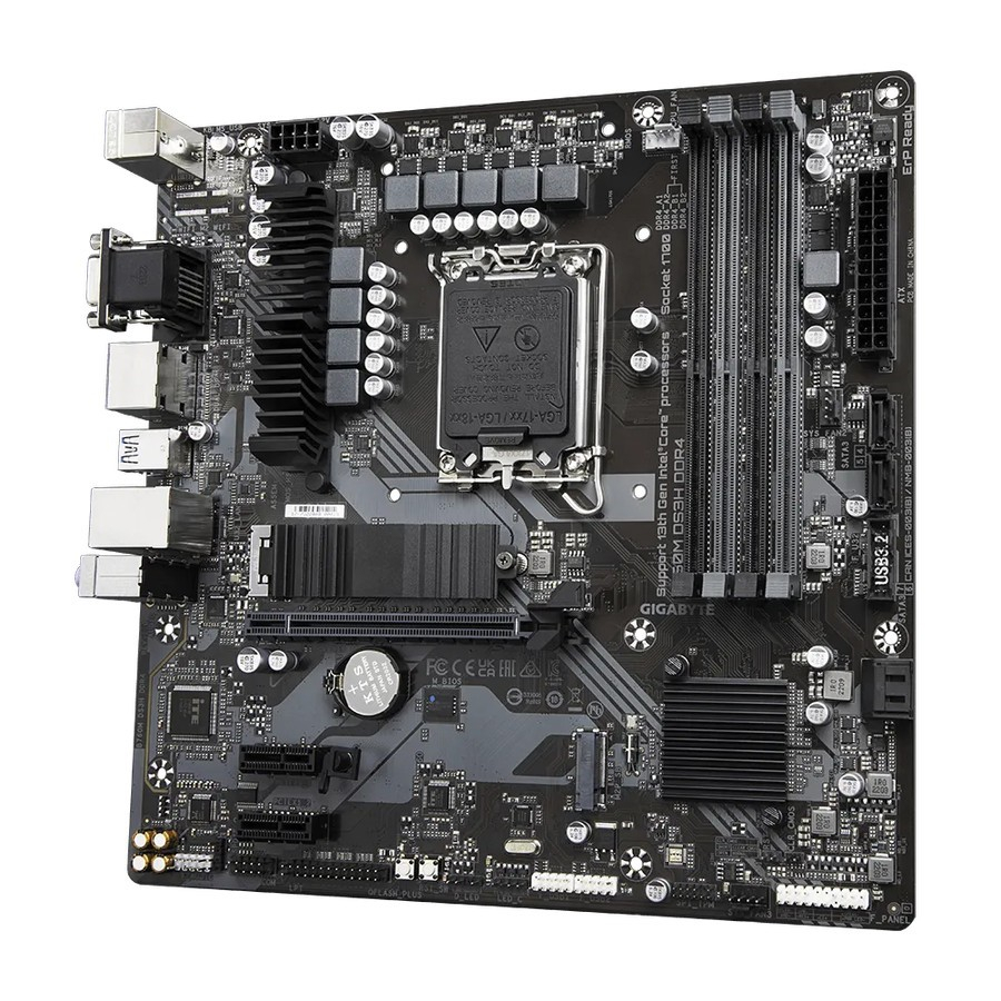 Motherboard Gigabyte B760M DS3H DDR4 - Intel LGA1700