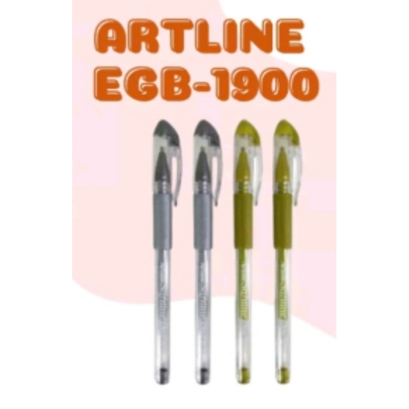 

Bulpen / Bolpoin Tinta Gel Emas 1.0mm