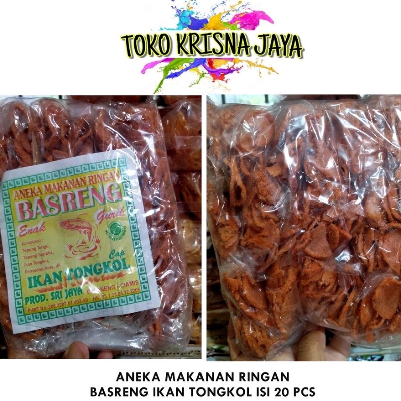 

ANEKA MAKANAN RINGAN BASRENG IKAN TONGKOL 1 PACK ISI 20 PCS