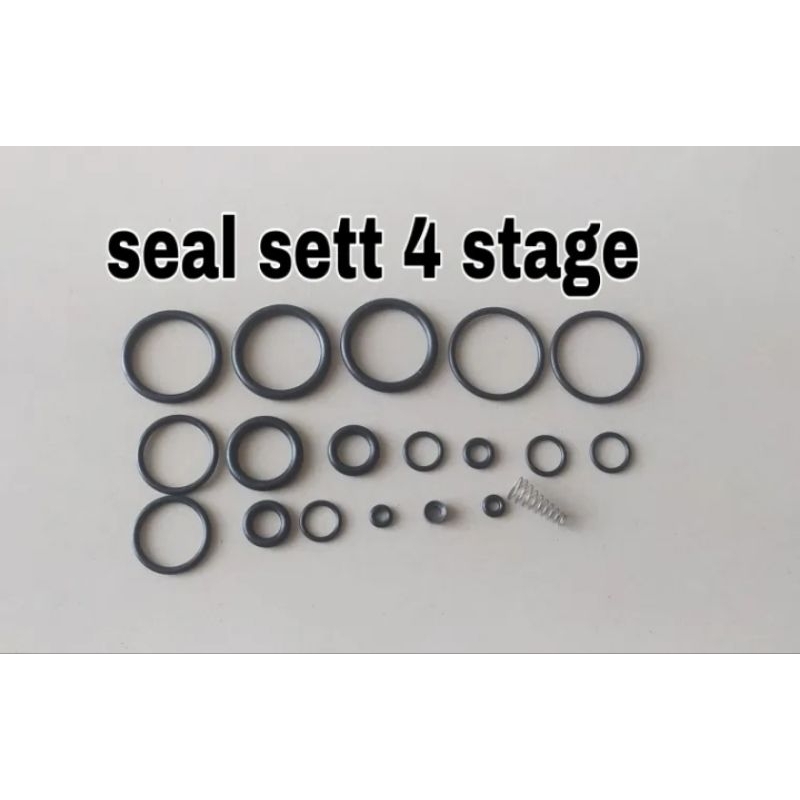 SEAL SEAT POMPA PCP 4 STAGE, KARET SEAL ORING POMPA PCP 4 STAGE, SUKU CADANG POMPA PCP 4 STAGE
