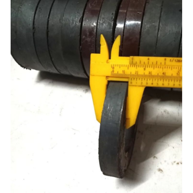magnet bulat jenis ferite diameter 10cm