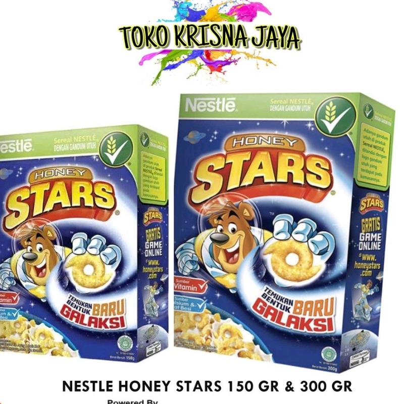 

SEREAL NESTLE HONEY STARS KEMASAN 150 GR