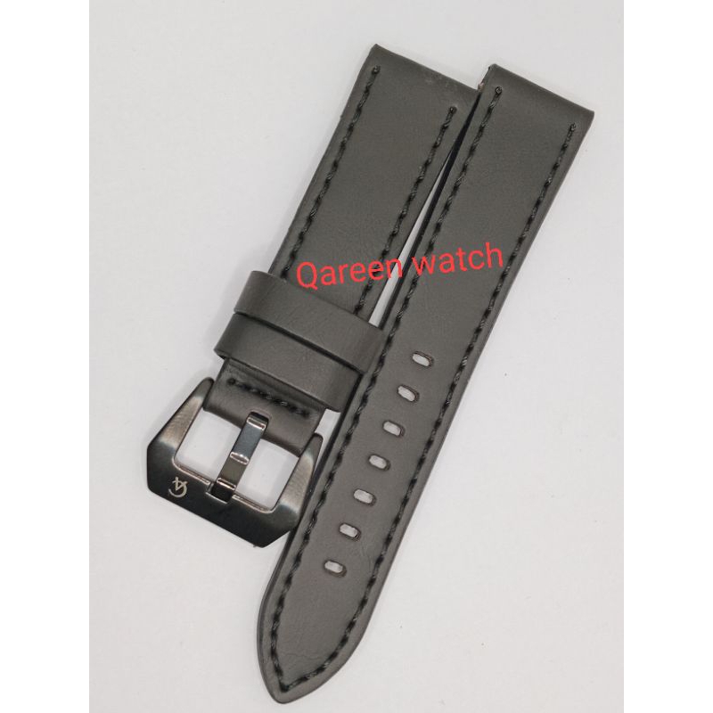 Tali Jam Strap leather 22 24 26 mm Alexandre Christie Tali jam tangan kulit Premium AC 02