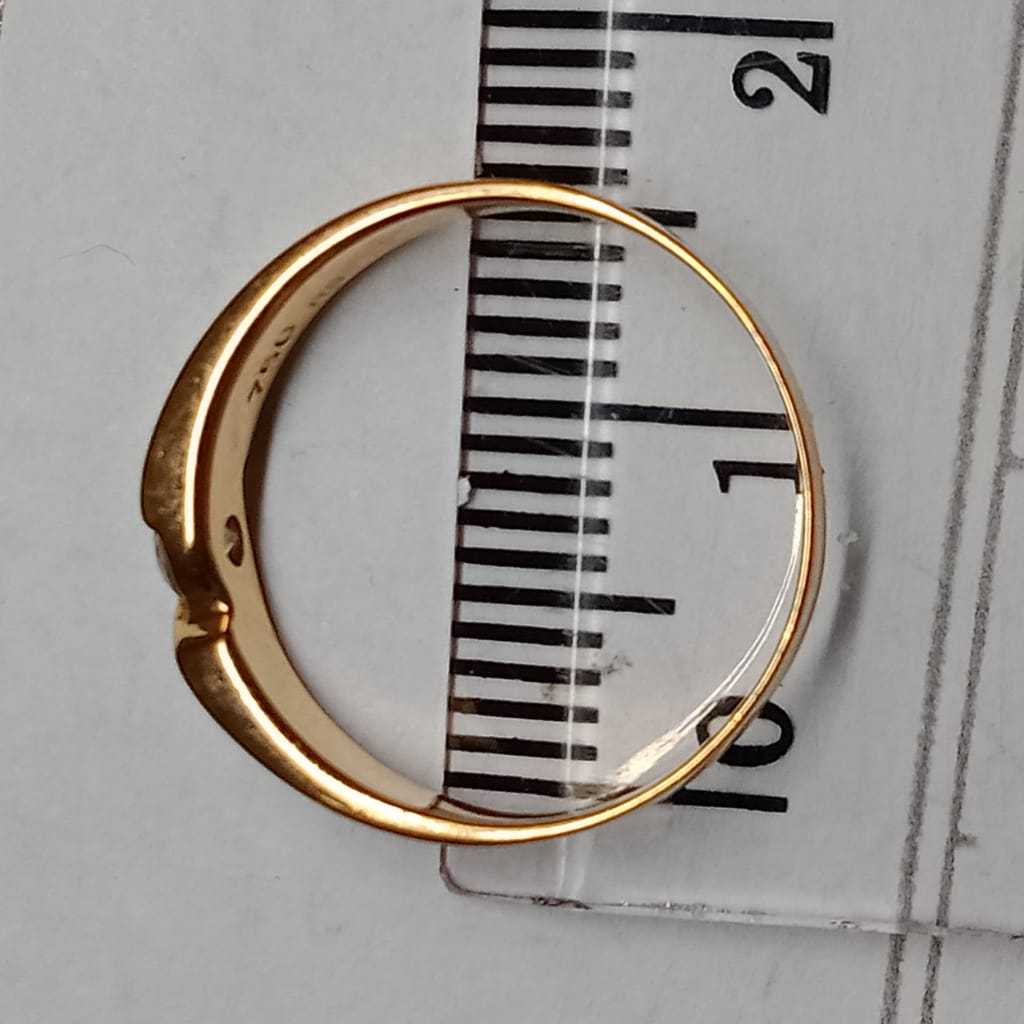 Cincin Emas 17K - 2 Gr Kadar 750 - 4799