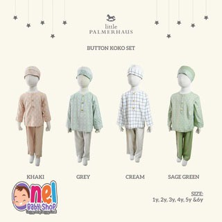 Baju Koko Anak Laki - Laki - BUTTON KOKO SET / TUNIC SET LITTLE PALMERHAUS