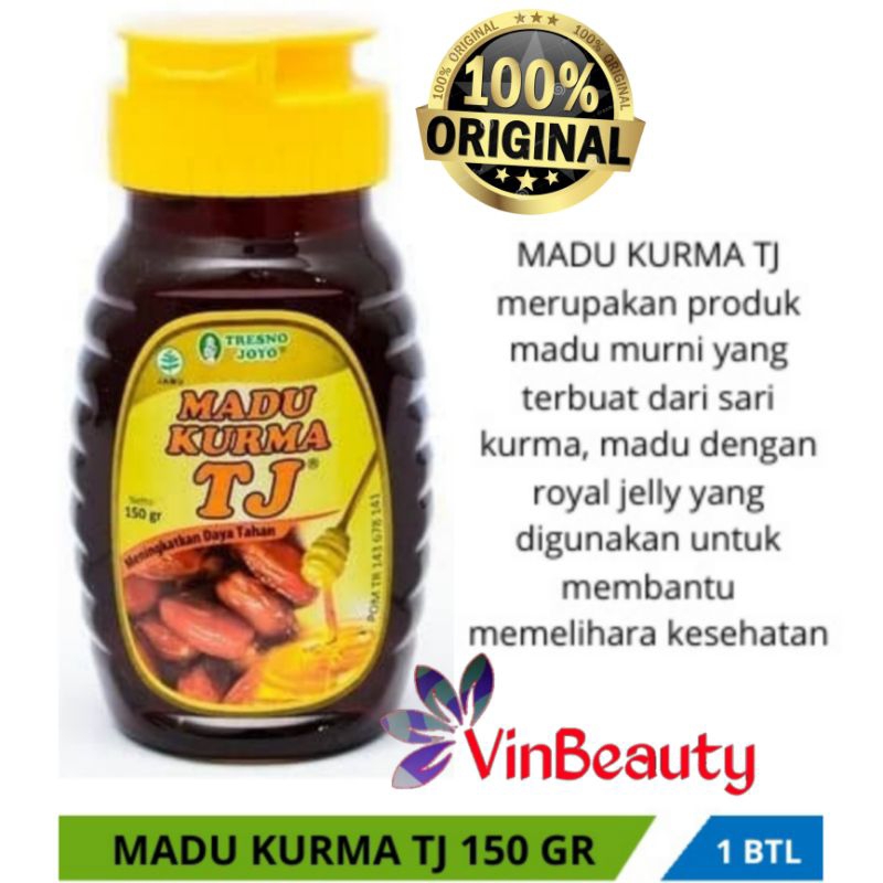 MADU KURMA TJ TRESNO JOYO 150 GRAM / TRESNO JOYO MADU KURMA TJ 150 G