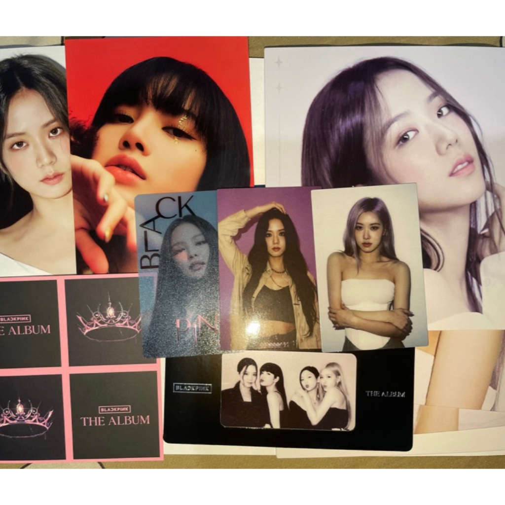 [SHARING] BLACKPINK THE ALBUM PC POSTCARD PHOTOCARD