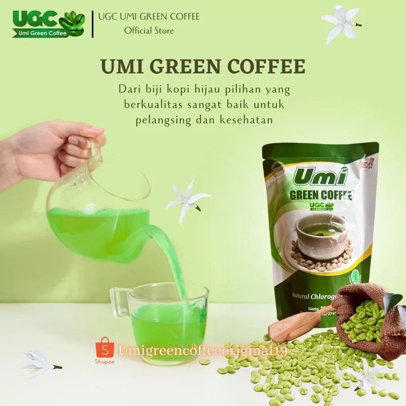 

Umi Green Coffe BPOM Kemasan 250gr