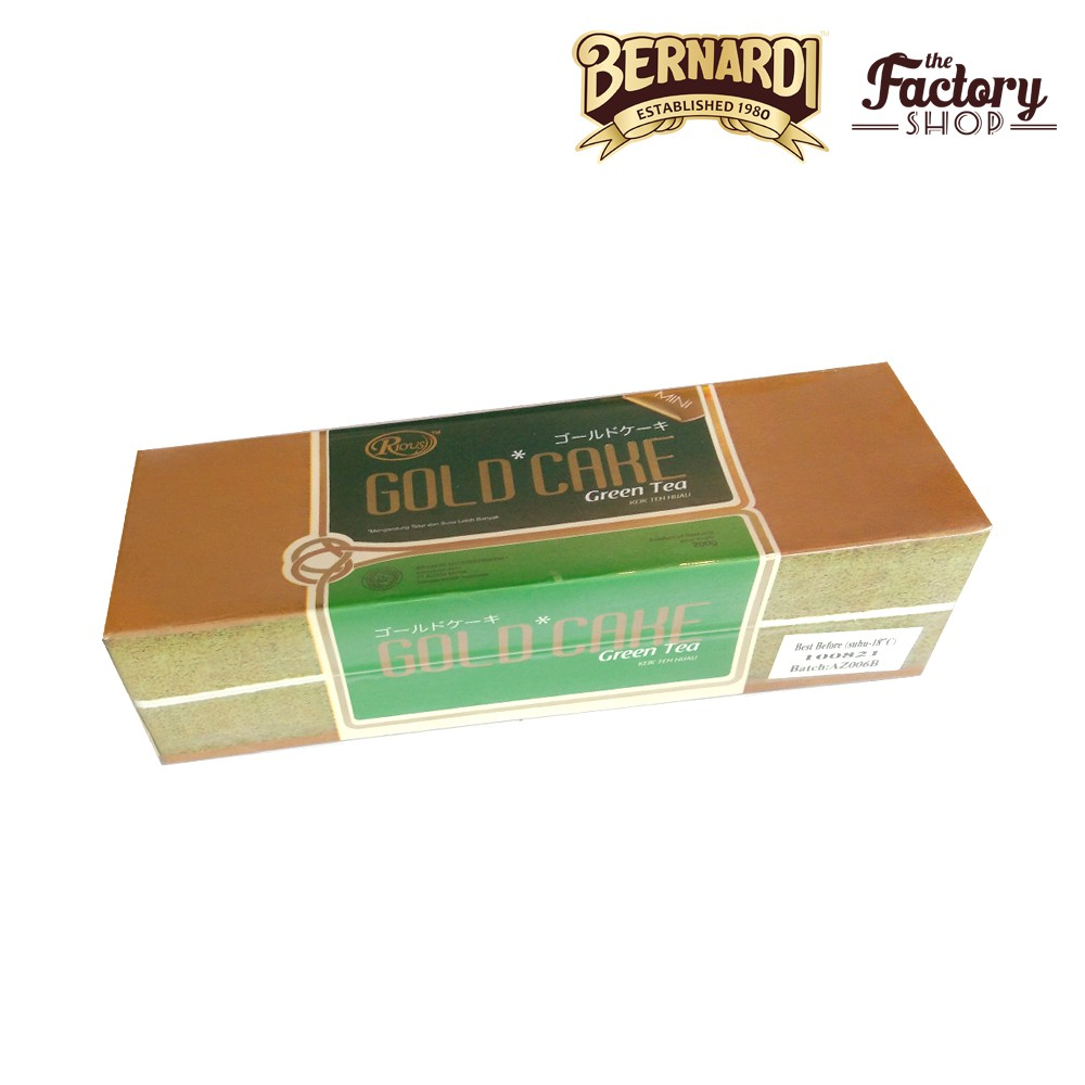 

RIOUS GOLD CAKE GREENTEA MINI