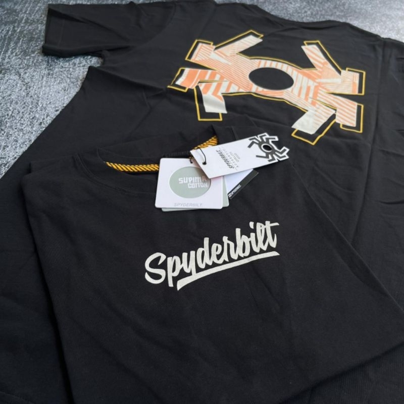 Kaos Spyderbilt back logo frame premium