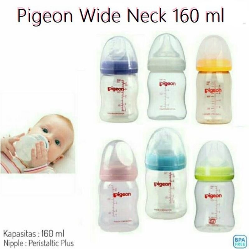 Botol pigeon wide neck pp 240 ml