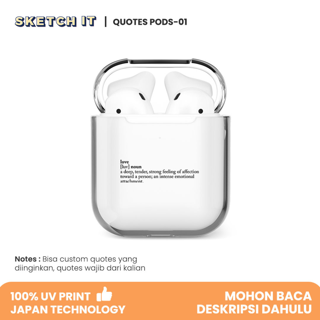 Airpods Case Gen 1 2 3 Airpods Pro Casing Airpods Pro 2 Quotes Pods
